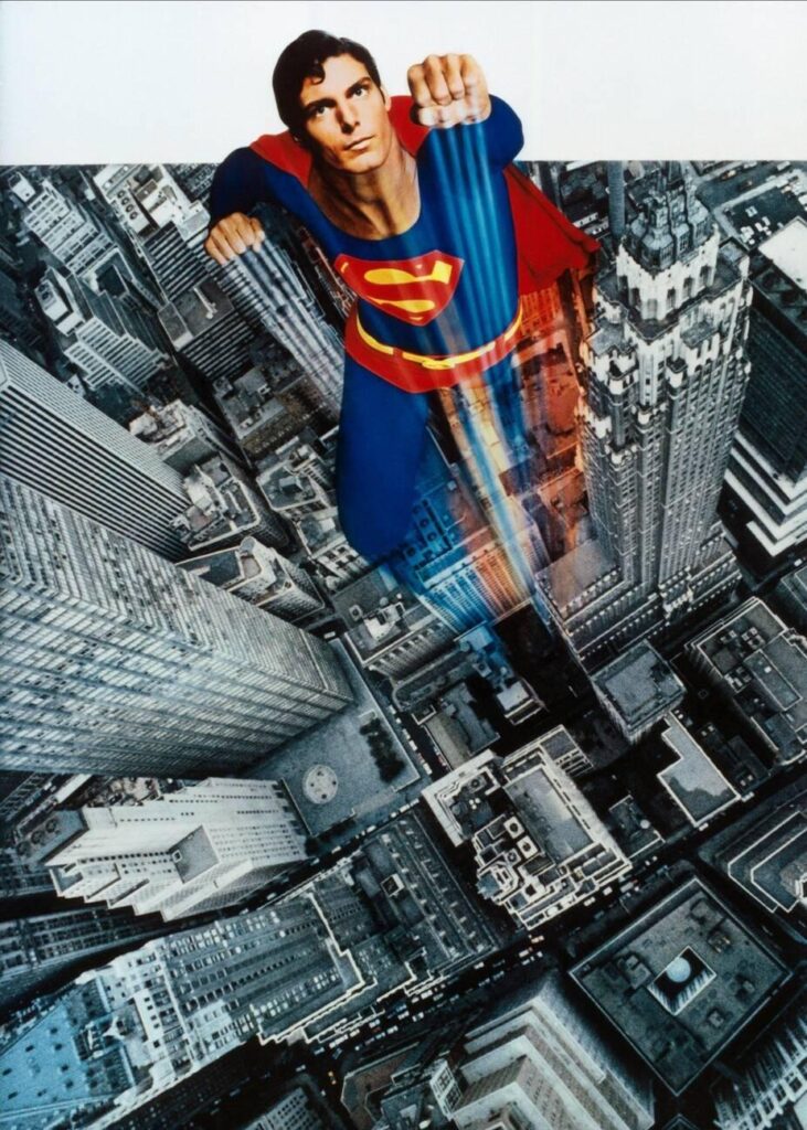 superman 1 movie poster