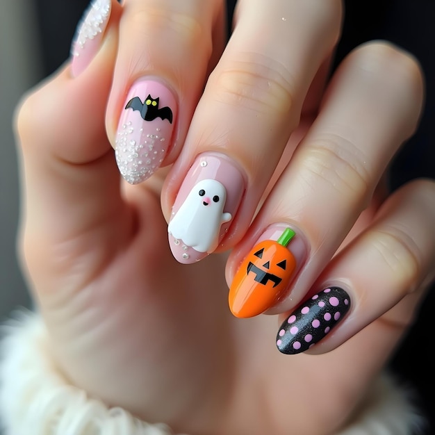 halloween nails